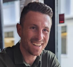 A photo of Aaron Laskey, who's provided a testimonial for BeanHub