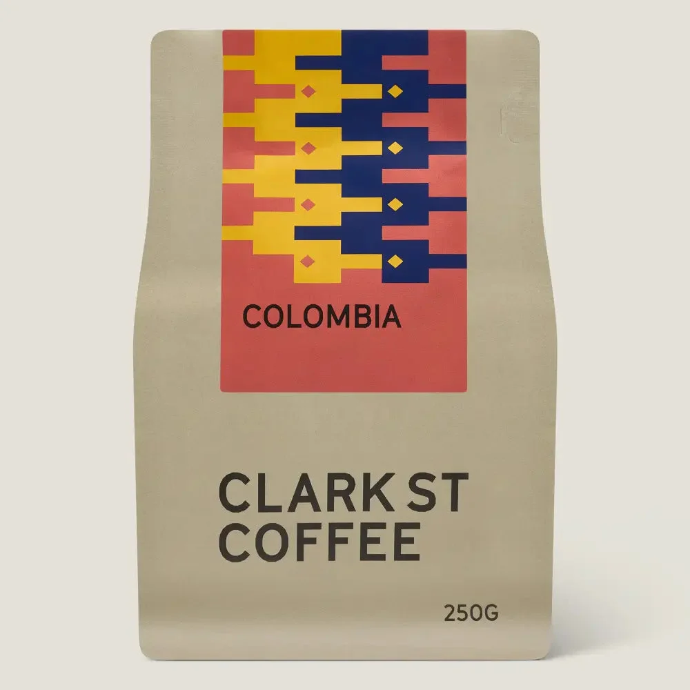 Colombia El Diviso single origin coffee 250g — washed anaerobic Huila — Clark St Coffee Melbourne